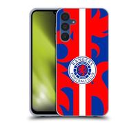 Head Case Designs Officially Licensed Rangers FC Lion Rampant Pattern Crest Gel Case [Military Grade Protection] Compatible with Samsung Galaxy A15 and Compatible with MagSafe