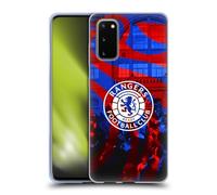 Head Case Designs Officially Licensed Rangers FC Logo Stadium Crest Gel Case [Military Grade Protection] Compatible With Samsung Galaxy S20 / S20 5G