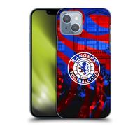 Head Case Designs Officially Licensed Rangers FC Logo Stadium Crest Hard Back Case Compatible With Apple iPhone 14