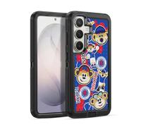 Head Case Designs Officially Licensed Rangers FC Mascot Sticker Collage Crest Ultra-Armoured Shockproof Case [Military Grade Protection] Compatible With Samsung Galaxy S26 Plus
