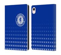 Head Case Designs Officially Licensed Rangers FC Matchday Crest Leather Wallet Case Compatible With Apple iPad mini (2021/2024)