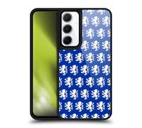 Head Case Designs Officially Licensed Rangers FC Pattern Crest Gel Armour Case [Military Grade Protection] Compatible With Samsung Galaxy A55 5G