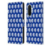 Head Case Designs Officially Licensed Rangers FC Pattern Crest Leather Wallet Case Compatible With Samsung Galaxy A26 5G