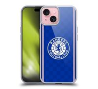 Head Case Designs Officially Licensed Rangers FC Retro 1989 Home Kit Crest Gel Case [Military Grade Protection] Compatible with Apple iPhone 15 and Compatible with MagSafe