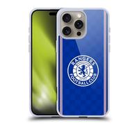 Head Case Designs Officially Licensed Rangers FC Retro 1989 Home Kit Crest Gel Case [Military Grade Protection] Compatible with Apple iPhone 16 Pro Max and Compatible with MagSafe
