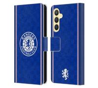 Head Case Designs Officially Licensed Rangers FC Retro 1989 Home Kit Crest Leather Wallet Case Compatible With Samsung Galaxy S23 FE 5G