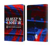 Head Case Designs Officially Licensed Rangers FC Stadium Crest Leather Wallet Case Compatible With Amazon Kindle 11th Gen (2024)