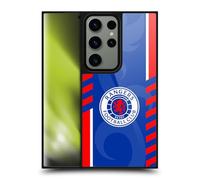 Head Case Designs Officially Licensed Rangers FC Stripes Crest Gel Armour Case [Military Grade Protection] Compatible With Samsung Galaxy S24 Ultra 5G