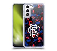 Head Case Designs Officially Licensed Rangers FC Third 2024/25 Kit Gel Case [Military Grade Protection] Compatible with Samsung Galaxy S21 5G and Compatible with MagSafe