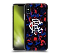 Head Case Designs Officially Licensed Rangers FC Third 2024/25 Kit Hard Back Case Compatible With Apple iPhone X/iPhone XS