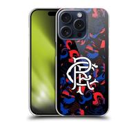 Head Case Designs Officially Licensed Rangers FC Third 2024/25 Kit Hard Back Case Compatible With Apple iPhone 15 Pro