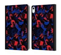 Head Case Designs Officially Licensed Rangers FC Third Pattern 2024/25 Kit Leather Wallet Case Compatible With Apple iPad 10.9 2022/2025