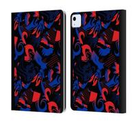 Head Case Designs Officially Licensed Rangers FC Third Pattern 2024/25 Kit Leather Wallet Case Compatible With Apple iPad Air 11 2020/2022/2024/2025