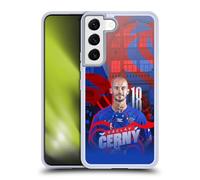 Head Case Designs Officially Licensed Rangers FC Václav Cerný 2024/25 First Team Gel Case [Military Grade Protection] Compatible with Samsung Galaxy S22 5G and Compatible with MagSafe