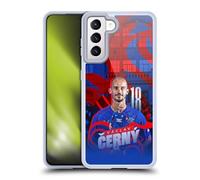 Head Case Designs Officially Licensed Rangers FC Václav Cerný 2024/25 First Team Gel Case [Military Grade Protection] Compatible with Samsung Galaxy S21 5G and Compatible with MagSafe