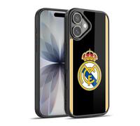 Head Case Designs Officially Licensed Real Madrid CF Bring Back 99/00 Black Retro Gel Armour Case [Military Grade Protection] Compatible With Apple iPhone 17