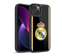 Head Case Designs Officially Licensed Real Madrid CF Bring Back 99/00 Black Retro Gel Armour Case [Military Grade Protection] Compatible With Apple iPhone 13