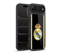 Head Case Designs Officially Licensed Real Madrid CF Bring Back 99/00 Black Retro Gel Armour Case [Military Grade Protection] Compatible With Apple iPhone 17 Air