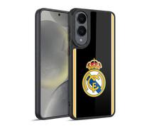 Head Case Designs Officially Licensed Real Madrid CF Bring Back 99/00 Black Retro Gel Armour Case [Military Grade Protection] Compatible With Samsung Galaxy S25 Edge