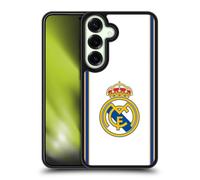 Head Case Designs Officially Licensed Real Madrid CF Bring Back 99/00 White Retro Gel Armour Case [Military Grade Protection] Compatible With Samsung Galaxy S25