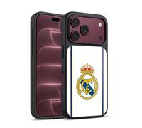 Head Case Designs Officially Licensed Real Madrid CF Bring Back 99/00 White Retro Gel Armour Case [Military Grade Protection] Compatible With Apple iPhone 18 Pro