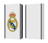 Head Case Designs Officially Licensed Real Madrid CF Bring Back 99/00 White Retro Leather Wallet Case Compatible With Kindle Paperwhite 5 (2021)