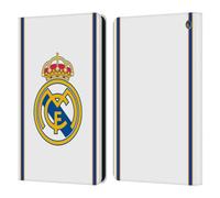 Head Case Designs Officially Licensed Real Madrid CF Bring Back 99/00 White Retro Leather Wallet Case Compatible With Fire HD 8/Fire HD 8 Plus 2020