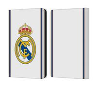 Head Case Designs Officially Licensed Real Madrid CF Bring Back 99/00 White Retro Leather Wallet Case Compatible With Amazon Kindle 11th Gen (2024)