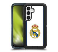 Head Case Designs Officially Licensed Real Madrid CF Bring Back 99/00 White Retro Ultra-Armoured Shockproof Case [Military Grade Protection] Compatible With Samsung Galaxy S24 5G