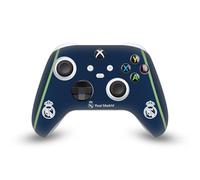 Head Case Designs Officially Licensed Real Madrid CF Dark Blue Badge Vinyl Sticker Gaming Skin Decal Cover Compatible With Xbox Series X/S Controller