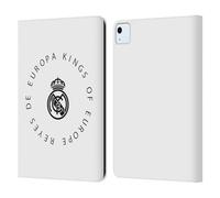 Head Case Designs Officially Licensed Real Madrid CF Europa Kings Legend Leather Wallet Case Compatible With Apple iPad Air 11 2020/2022/2024/2025