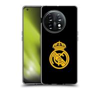 Head Case Designs Officially Licensed Real Madrid CF Gold Logo Origin Gel Case [Military Grade Protection] Compatible With OnePlus 11 5G