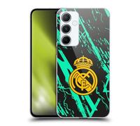 Head Case Designs Officially Licensed Real Madrid CF Green Gold Urban Hard Back Case Compatible With Samsung Galaxy A55 5G