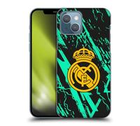 Head Case Designs Officially Licensed Real Madrid CF Green Gold Urban Hard Back Case Compatible With Apple iPhone 13