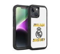 Head Case Designs Officially Licensed Real Madrid CF Hala Madrid Urban Ultra-Armoured Shockproof Case [Military Grade Protection] Compatible With Apple iPhone 14
