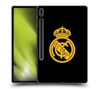 Head Case Designs Officially Licensed Real Madrid CF Origin Gold Logo Soft Gel Case for Samsung Galaxy Tab S8 Plus