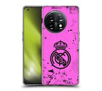 Head Case Designs Officially Licensed Real Madrid CF Pink Urban Gel Case [Military Grade Protection] Compatible With OnePlus 11 5G