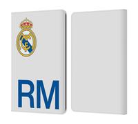 Head Case Designs Officially Licensed Real Madrid CF RM Logo Origin Leather Wallet Case Compatible With Kindle Paperwhite 1/2 / 3