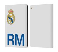 Head Case Designs Officially Licensed Real Madrid CF RM Logo Origin Leather Wallet Case Compatible With Apple iPad Air 2 (2014)