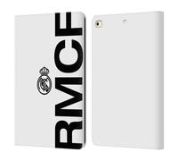 Head Case Designs Officially Licensed Real Madrid CF RMCF Legend Leather Wallet Case Compatible With Apple iPad 9.7 2017 / iPad 9.7 2018