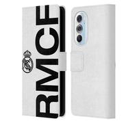 Head Case Designs Officially Licensed Real Madrid CF RMCF Legend Leather Wallet Case Compatible With Motorola Edge X30