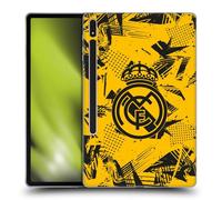 Head Case Designs Officially Licensed Real Madrid CF Urban Yellow Soft Gel Case for Samsung Galaxy Tab S8 Plus