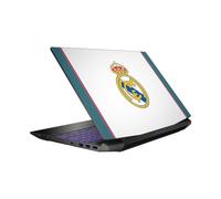 Head Case Designs Officially Licensed Real Madrid CF White 2026/27 Badge Vinyl Sticker Skin Decal Cover Compatible With HP Pavilion 15.6" 15-dk0047TX