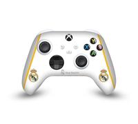 Head Case Designs Officially Licensed Real Madrid CF White Badge Vinyl Sticker Gaming Skin Decal Cover Compatible With Xbox Series X/S Controller