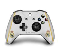 Head Case Designs Officially Licensed Real Madrid CF White Badge Vinyl Sticker Gaming Skin Decal Cover Compatible With Xbox One S/X Controller