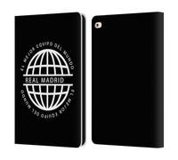 Head Case Designs Officially Licensed Real Madrid CF White Logo Legend Leather Wallet Case Compatible With Apple iPad Air 2 (2014)