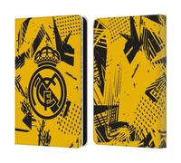 Head Case Designs Officially Licensed Real Madrid CF Yellow Urban Leather Wallet Case Compatible With Amazon Kindle 11th Gen (2024)