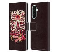 Head Case Designs Officially Licensed Rick And Morty Anatomy Park Season 1 & 2 Graphics Leather Wallet Case Compatible With Samsung Galaxy A26 5G