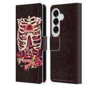 Head Case Designs Officially Licensed Rick And Morty Anatomy Park Season 1 & 2 Graphics Leather Wallet Case Compatible With Samsung Galaxy S26