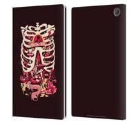 Head Case Designs Officially Licensed Rick And Morty Anatomy Park Season 1 & 2 Graphics Leather Wallet Case Compatible With Amazon Fire Max 11 2023